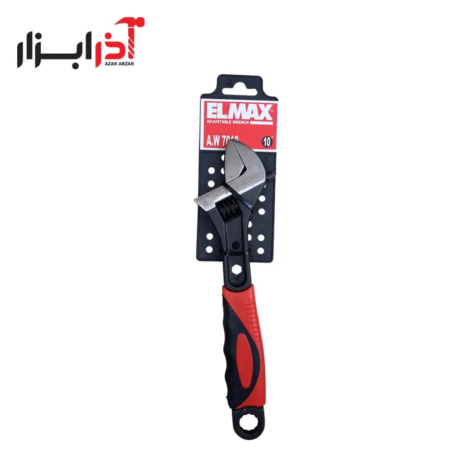 آچار فرانسه 10 اینچ روکش دار A.W7010 المکس
