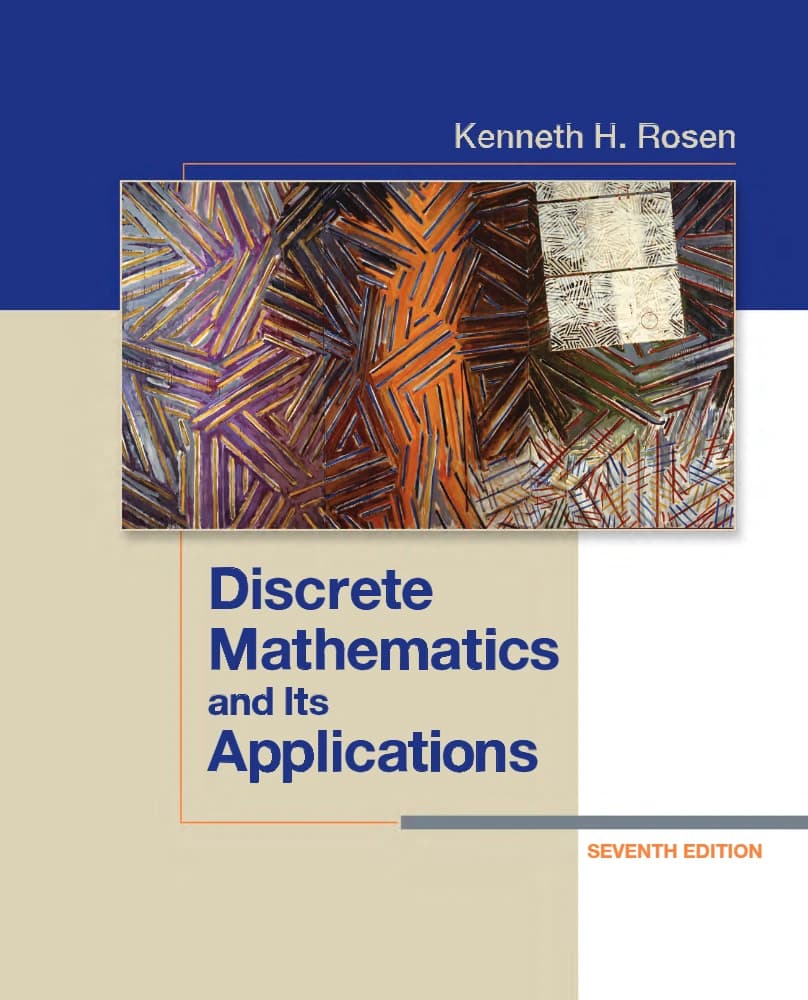 کتاب McGraw-Hill Discrete Mathematics and Its Applications, 7th Ed (ریاضیات گسسته و کاربردهای آن، ویرایش هفتم) نسخه انگلیسی PDF | کِنِث اچ. روزِن