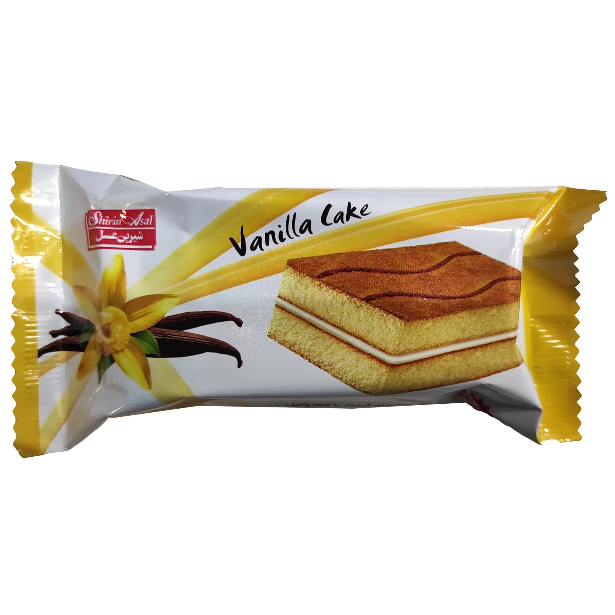 کیک لایه ای با طعم وانیل آلبینا شیرین عسل – 25 گرم