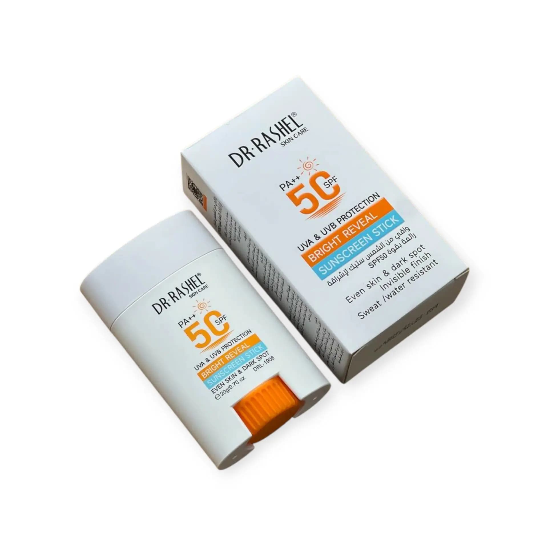 ضد آفتاب استیکی ضد لک دکتر راشل SPF 50 Bright Reveal