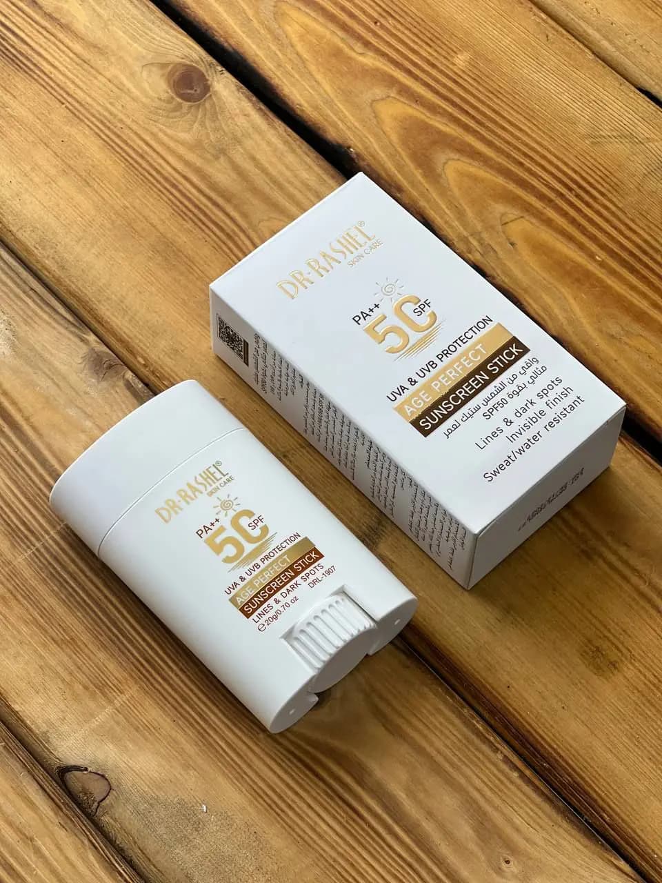 ضد آفتاب استیکی دکتر راشل جوانساز مدل SPF 50 Age Perfect — تصویر ۲