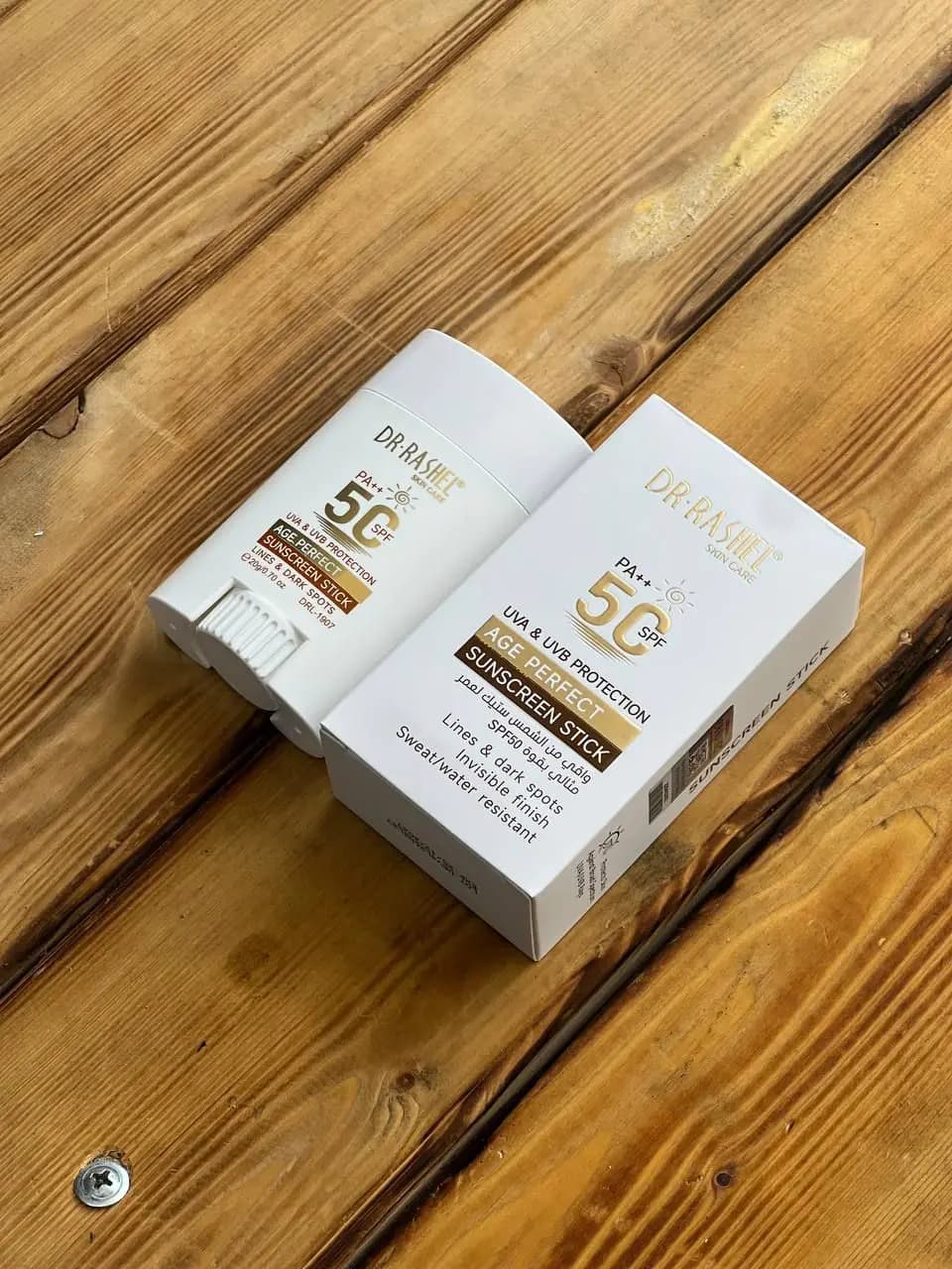 ضد آفتاب استیکی دکتر راشل جوانساز مدل SPF 50 Age Perfect — تصویر ۳