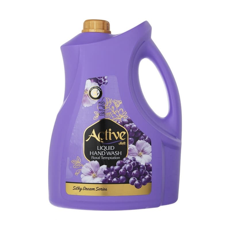 مایع دستشویی 4 لیتری اکتیو مدل Floral Templation