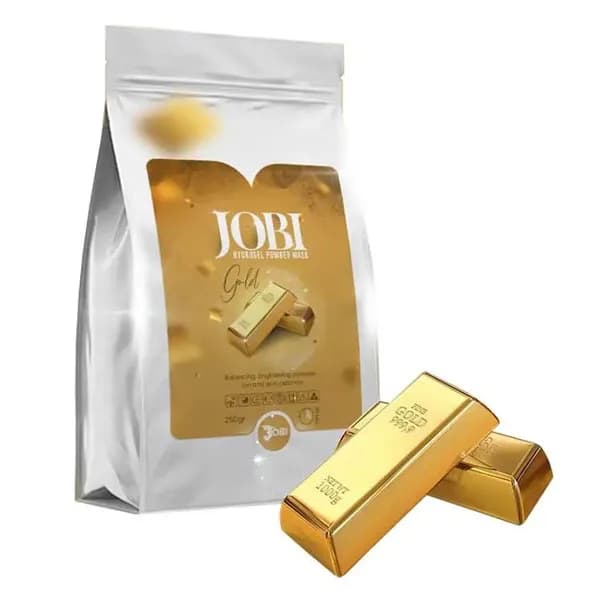 ماسک پودری هیدروژلی طلا جوبی JOBI حجم 250 گرم — تصویر ۴