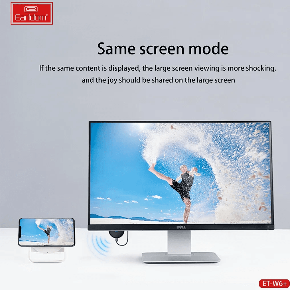 دانگل HDMI ارلدام مدل +EARLDOM ET-W6 — تصویر ۴