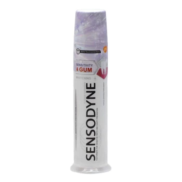 خمیر دندان پمپی سفید کننده سنسوداین Sensodyne Sensitivity & Gum