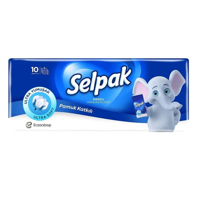 پک 10 عددی دستمال کاغذی سلپک Selpack