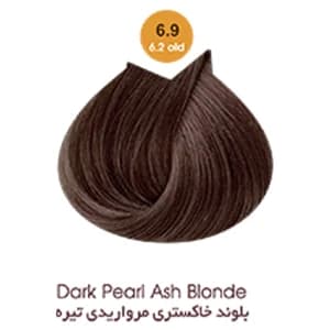 رنگ مو آرتین (ARTIN) کد رنگ 6.9 بلوند خاکستری مرواریدی تیره