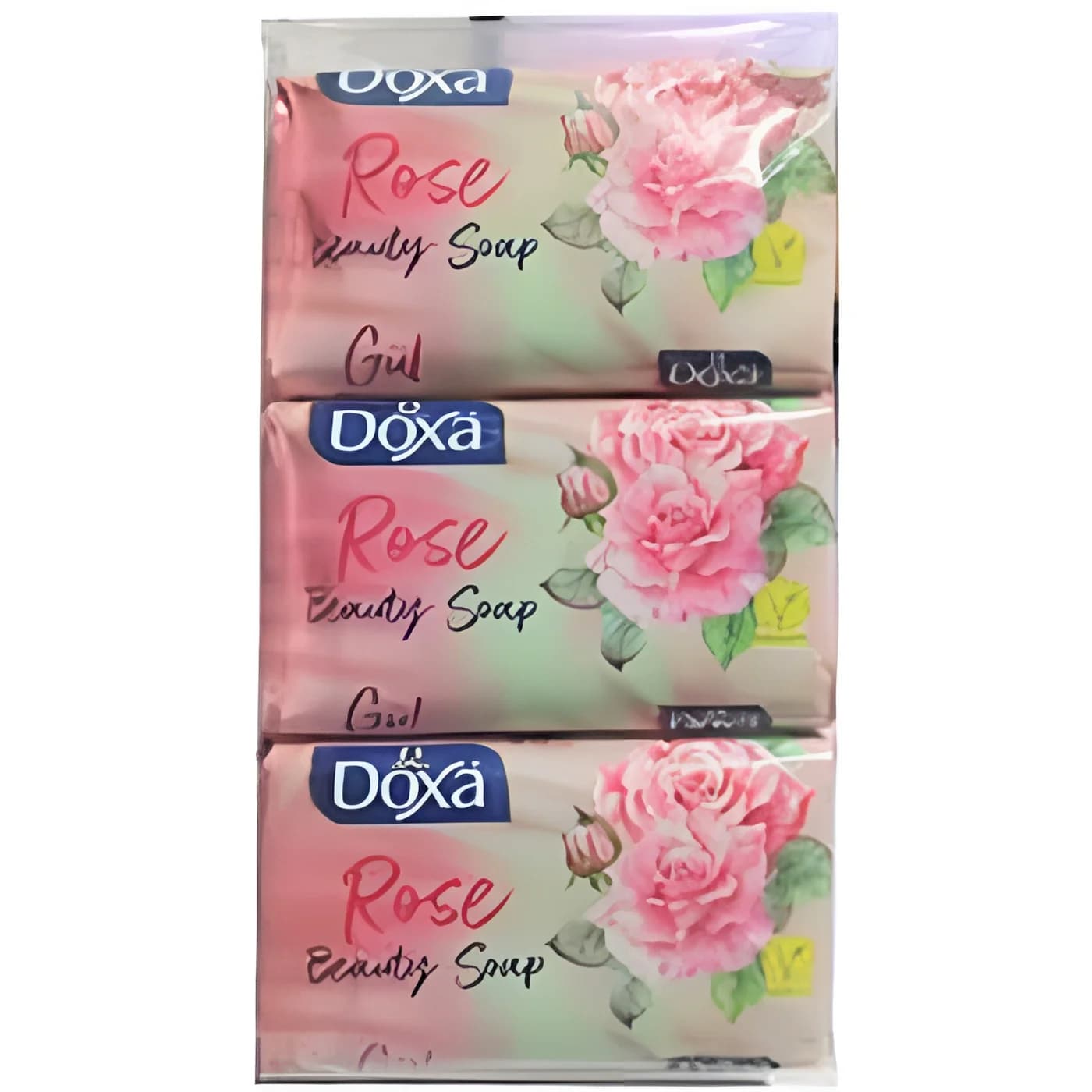 پک 6 عددی صابون گل رز دوکسا Doxa — تصویر ۲