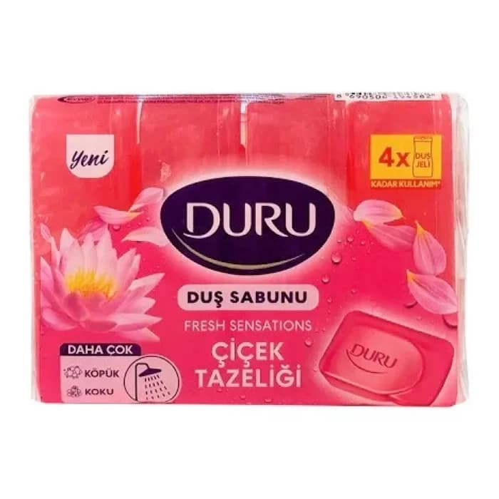 پک 4 عددی صابون گل دورو Duru