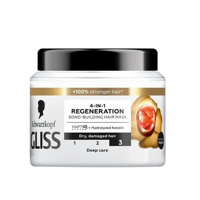 ماسک مو 4 در 1 گلیس Gliss Regeneration