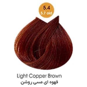 رنگ مو آرتین (ARTIN) کد رنگ 5.4 قهوه ای مسی روشن