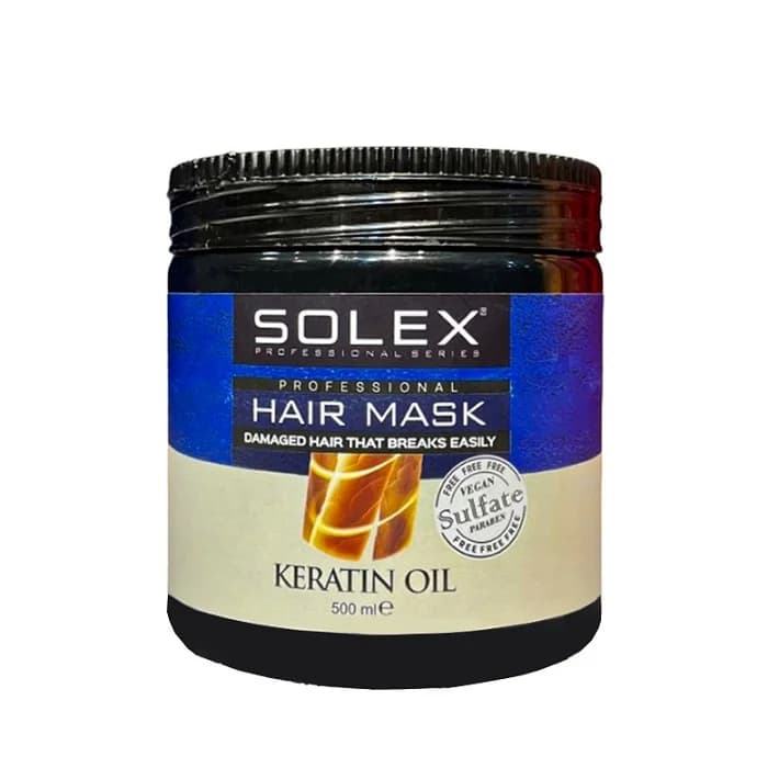 ماسک مو 500 میل روغن کراتین سولکس Solex