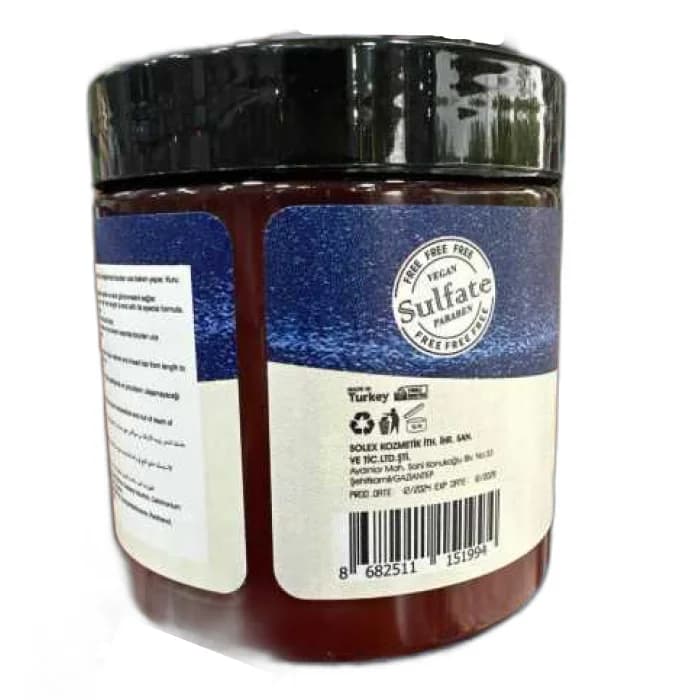 ماسک مو 500 میل روغن کراتین سولکس Solex — تصویر ۲