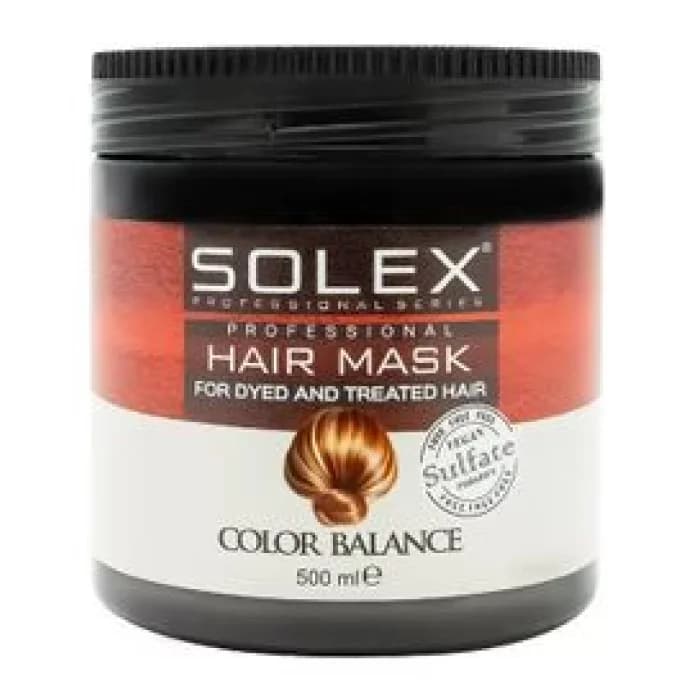 ماسک مو 500 میل موهای رنگ شده سولکس Solex Color Balance