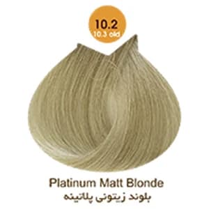رنگ مو آرتین (ARTIN) کد رنگ 10.2 بلوند زیتونی پلاتینه