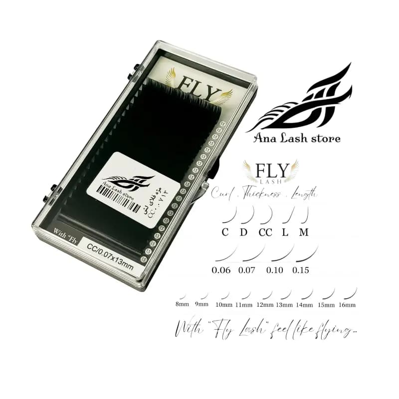 پالت مژه اکستنشن فلای لش Fly Lash