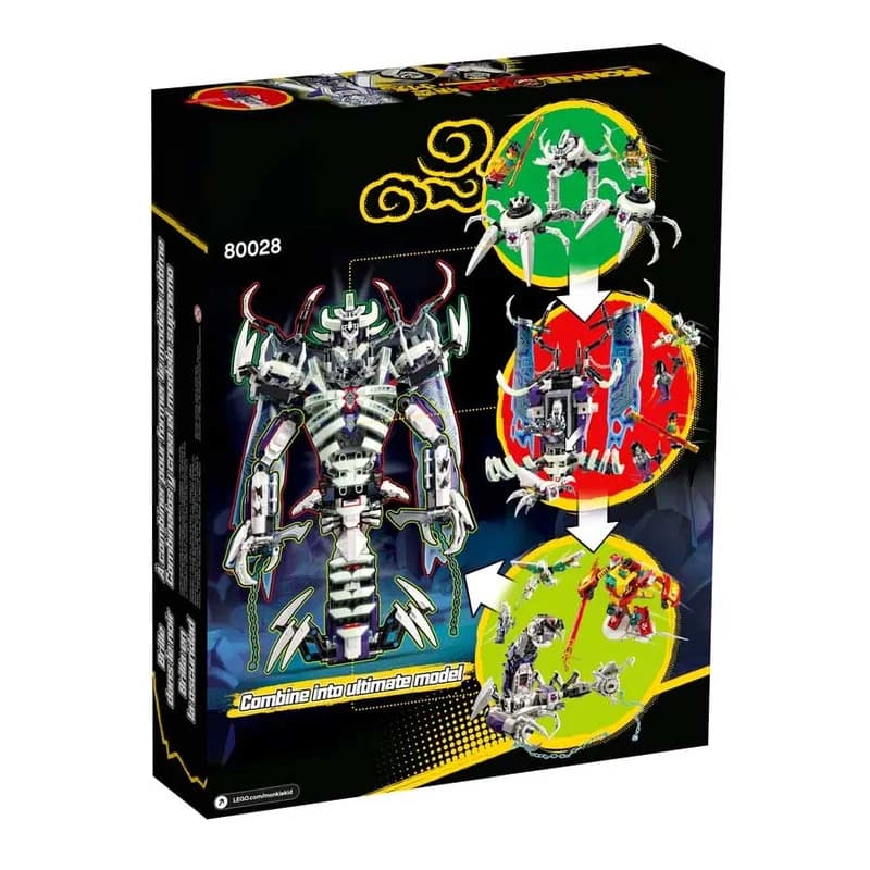 لگو مانکی کیدز طرح The Bone Demon کد 60130 – 1399 قطعه — تصویر ۵