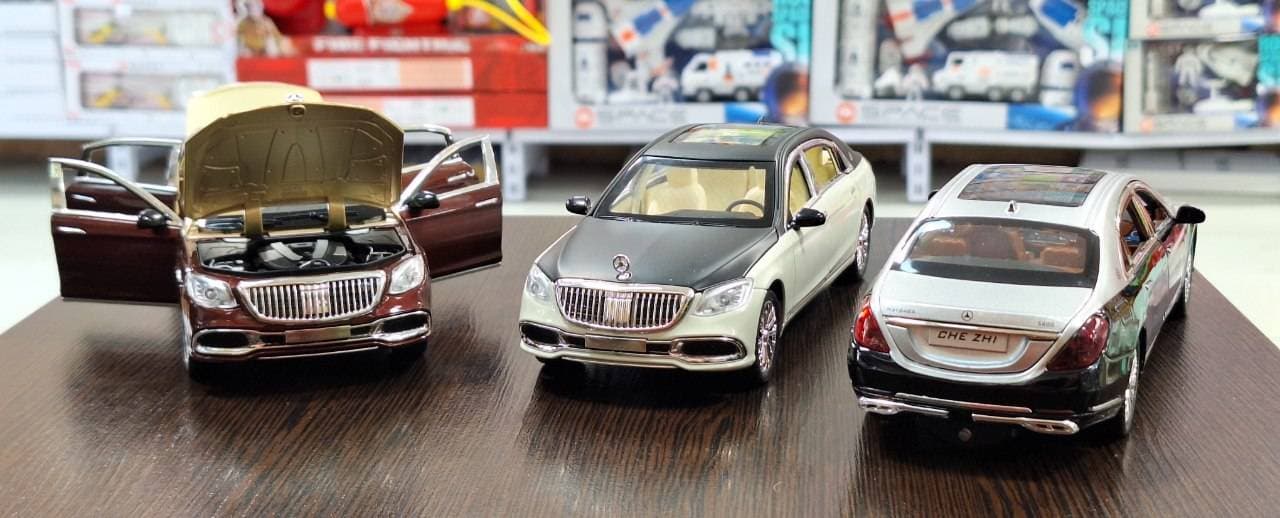 ماکت ماشین فلزی بنز میباخ S600