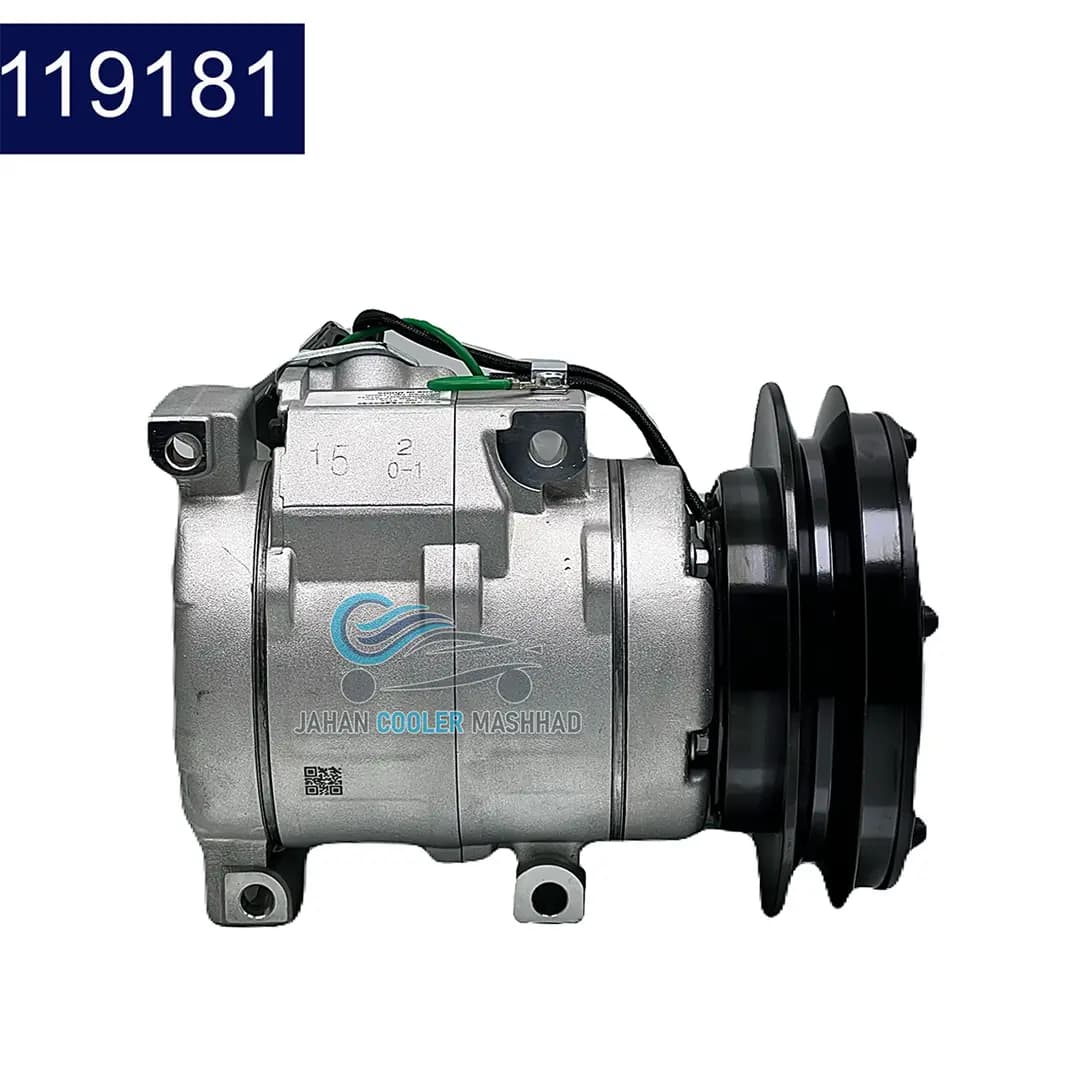 کمپرسور کولر بیل کوماتسو خط 7 چین (24V) – کد 119181 — تصویر ۳
