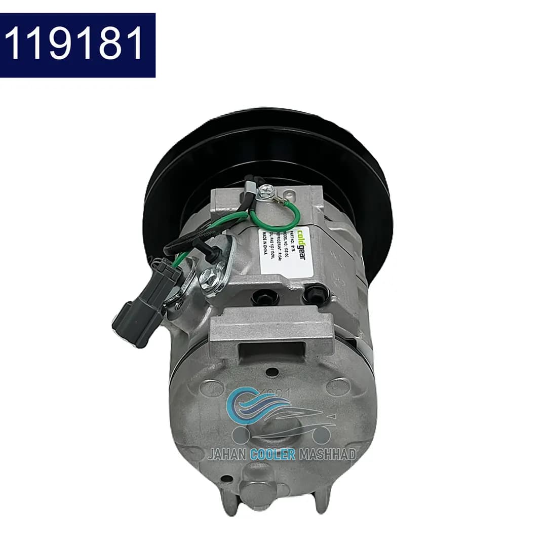 کمپرسور کولر بیل کوماتسو خط 7 چین (24V) – کد 119181 — تصویر ۵