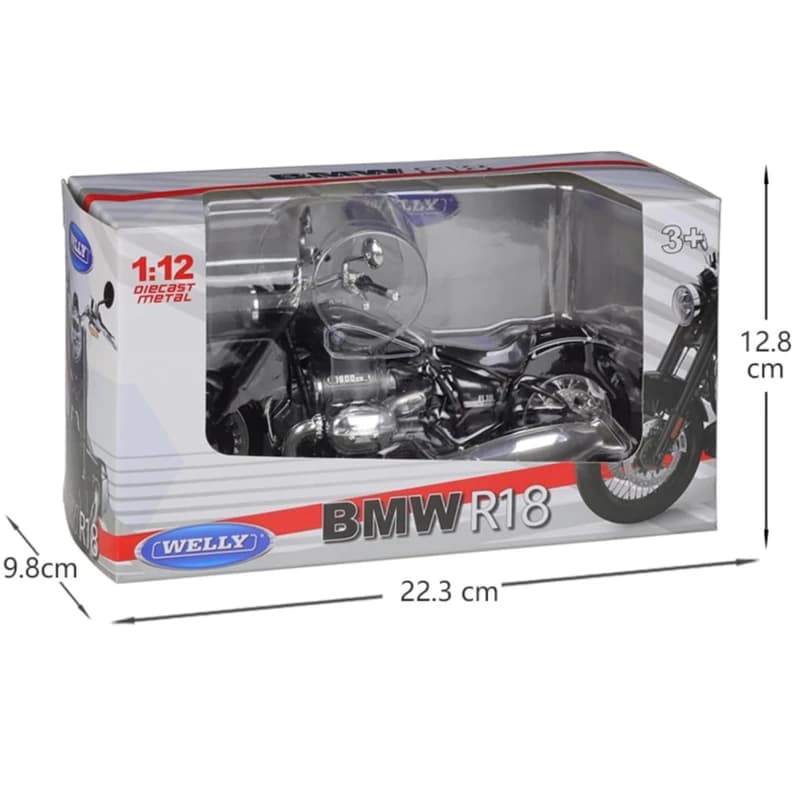 ماکت موتور ولی مدل BMW R18 کد 62205GW – مقیاس 1:12 — تصویر ۳
