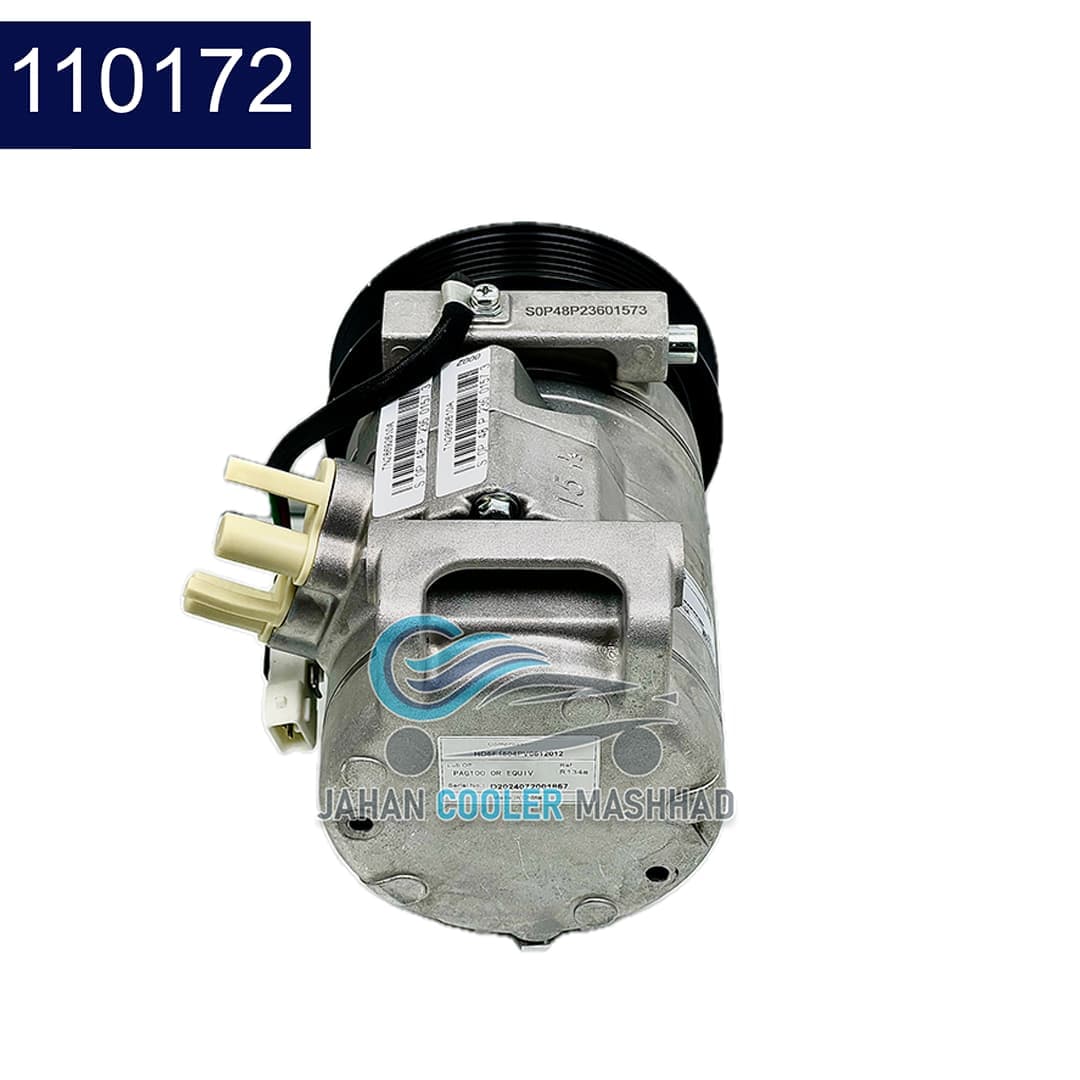 کمپرسور کولر شاهین DY شرکتی سایپا – کد 110172 — تصویر ۴