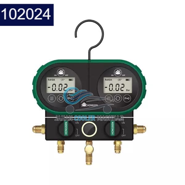 منیفولد شارژ و گاز HONGSEN دیجیتالی -کد102024