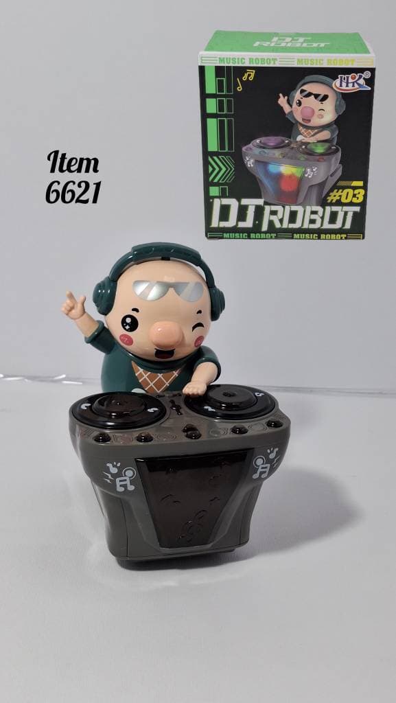 عروسک دی جی موزیکال Dj robot — تصویر ۲