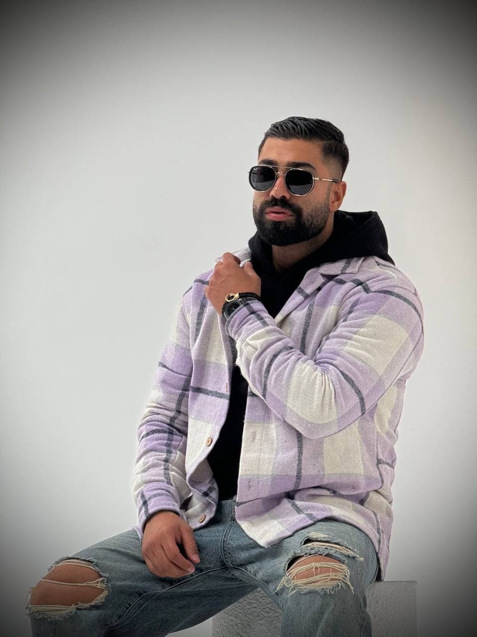 پیراهن چهارخونه ترک ۰۱