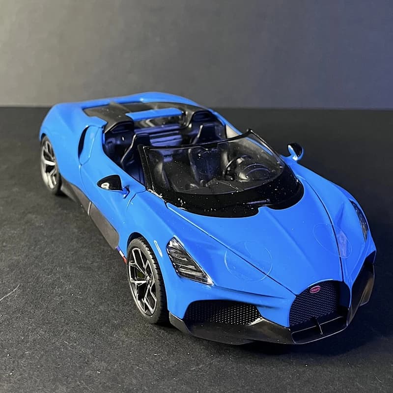 ماکت ماشین ولی Bugatti W16 Mistral کد 24127W – مقیاس 1:24 — تصویر ۳