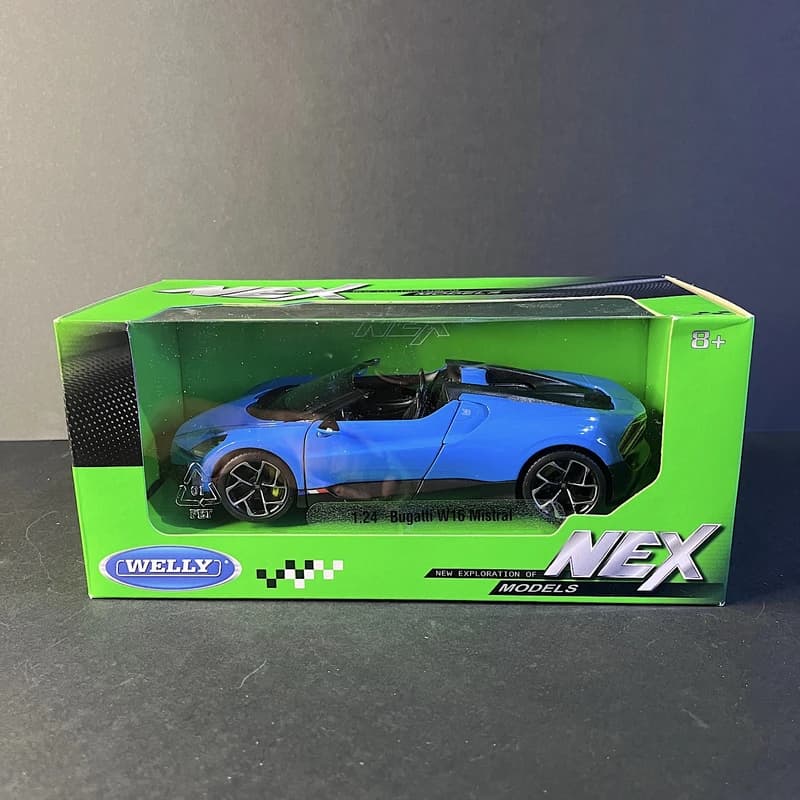 ماکت ماشین ولی Bugatti W16 Mistral کد 24127W – مقیاس 1:24 — تصویر ۴