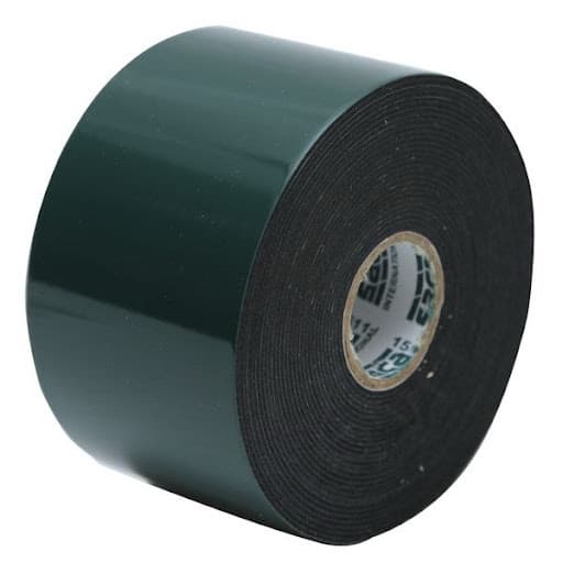چسب ۲ طرفه مشکی سبز ۳ سانت