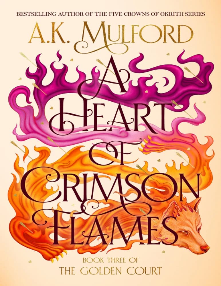 کتاب A Heart of Crimson Flames (قلبی از شعله‌های سرخ) نسخه انگلیسی PDF | ای. کی. مولفورد — تصویر ۲