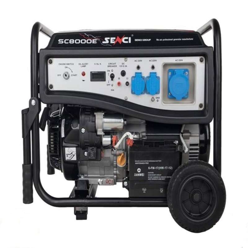 موتور برق بنزینی سنسی 7 کیلو وات مدل SC8000E