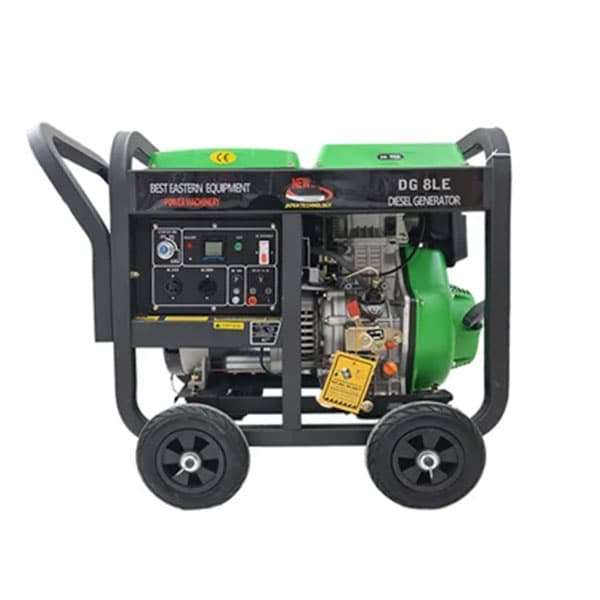 موتور برق دیزلی7 کیلو وات ETQ مدل DG8 LE plus