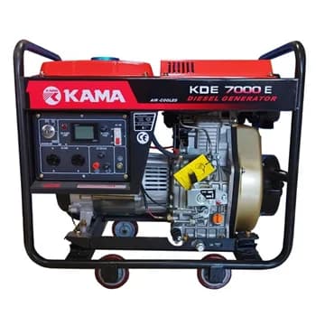 موتور برق کاما 6 کیلو وات دیزلی مدل kama KDE 7000E