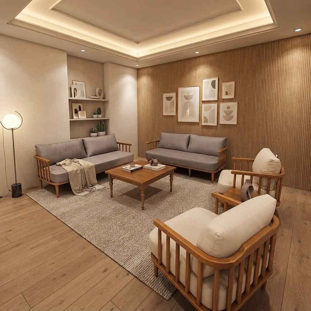 مبل چوبی کاترین
