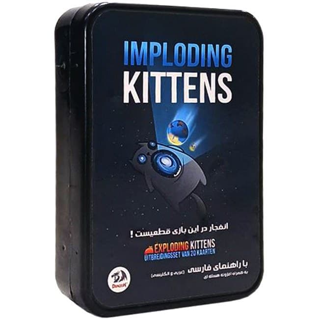 بازی فکری کارتی گربه های انفجاری – Imploding Kittens