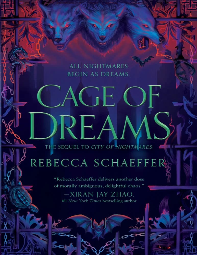 کتاب قفس رویاها (Cage of Dreams) نسخه انگلیسی PDF | ربکا شفر