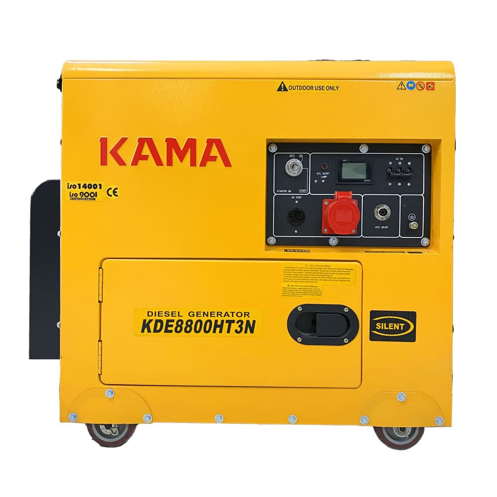 موتور برق کاما سایلنت گازوئیلی 6.5 کیلو وات مدل KDE8800HTN