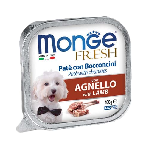 ووم سگ بالغ مونژه بره Monge وزن 100 گرم