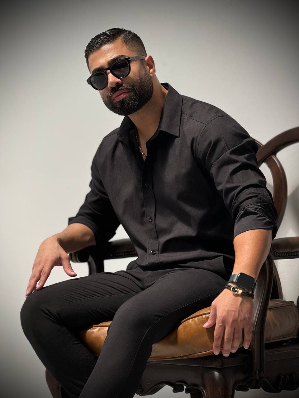 پيراهن ساده كلاسيك ٠١