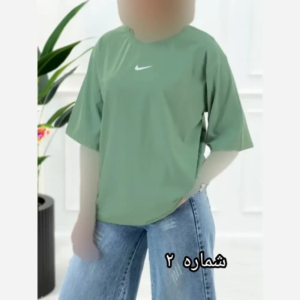 تیشرت باکسی پنترستی لش سوپر پنبه قواره دار — تصویر ۶
