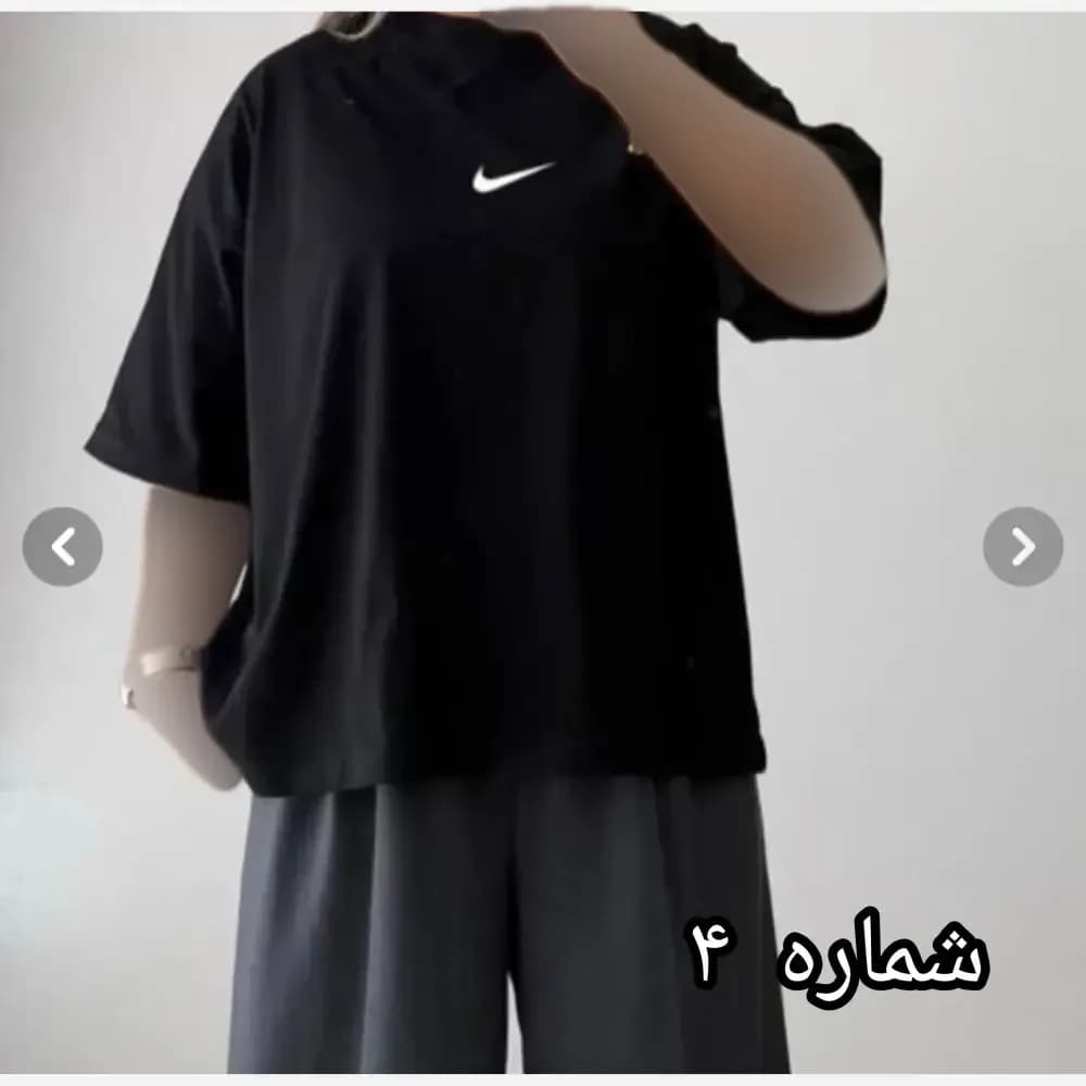 تیشرت باکسی پنترستی لش سوپر پنبه قواره دار — تصویر ۴