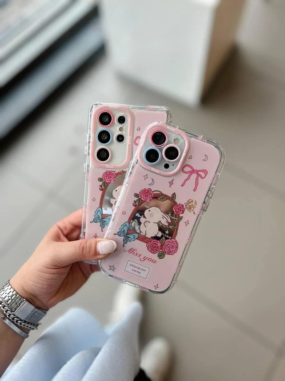 قاب طرح خرگوش گوشی سامسونگ A55 — تصویر ۶