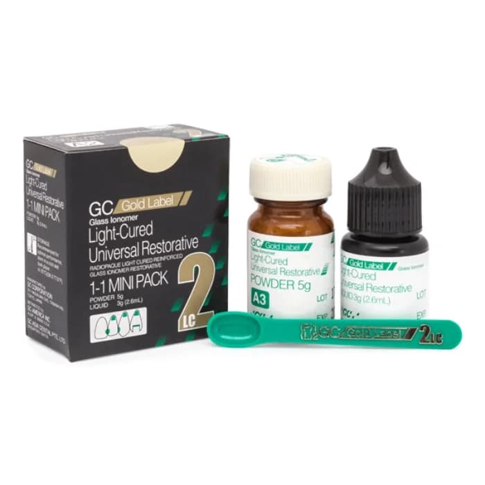 سمان گلاس لایت جی سی هندی Glass Ionomer Light Cure GC — تصویر ۲