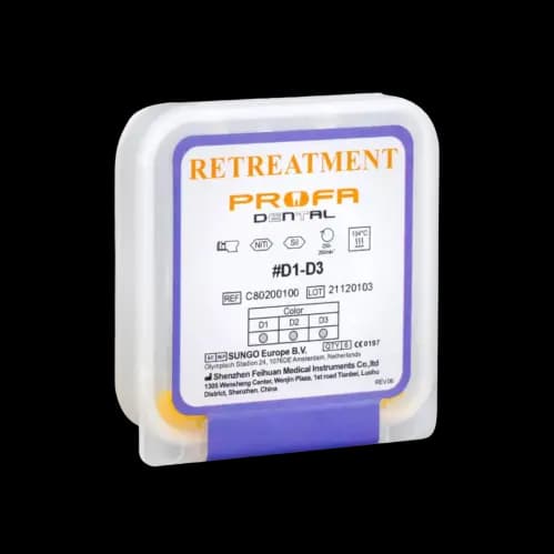 فایل روتاری ری اندو گلد پروفا Profa Retreatment
