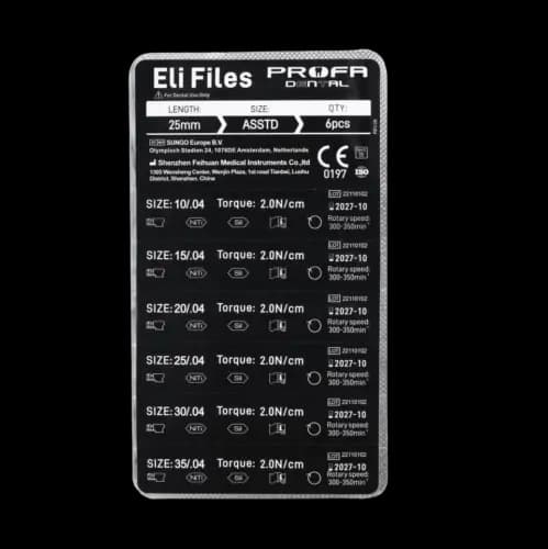 فایل روتاری گلد و بلو درصدی2 % و 4 % و 6% Eli File برند پروفا profa
