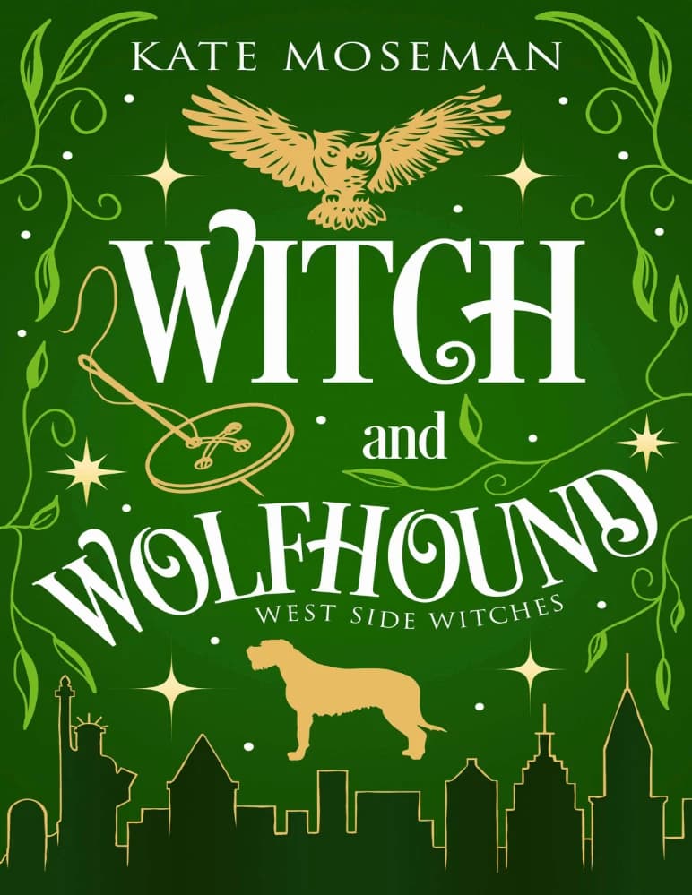 کتاب Witch and Wolfhound (جادوگر و سگ شکاری) اثر | Kate Moseman نسخه انگلیسی PDF